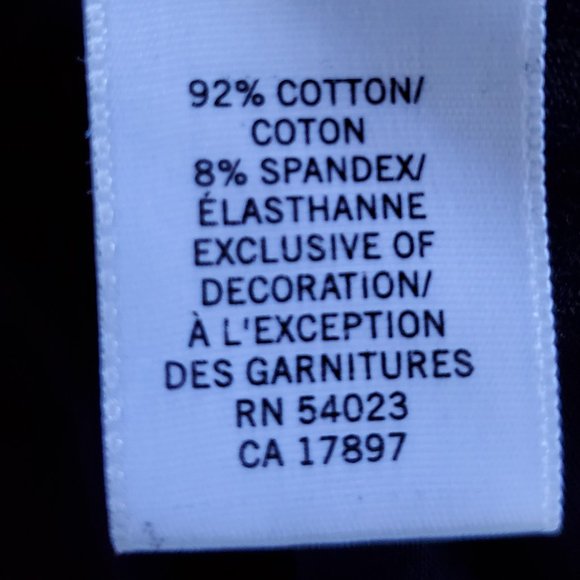 Banana Republic Petite (Petite Large black blouse) - Picture 6 of 8